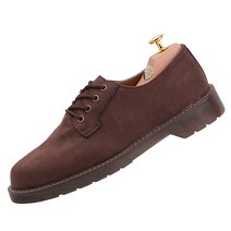 남성용 스웨이드 캐주얼 마틴 체이스 로퍼 4cm