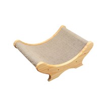 와다다샵 고양이 침대형 원목 스크래쳐, 타입 1, 1개