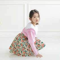 루디아키즈 여아용 가든 파티 치마