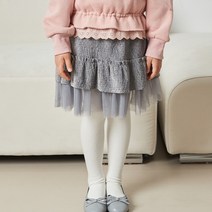 위시키즈 여아용 밑단 캉캉 스커트