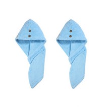 소프트 헤어 타올 SG39, 블루, 2개