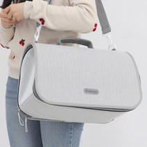레드퍼피 반려동물 마르 이동가방, 라이트그레이