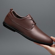 남성용 수제 베이직 캐주얼 구두