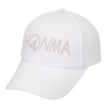 혼마골프 남성용 캡 골프모자 HMGC017W919 001, WHITE