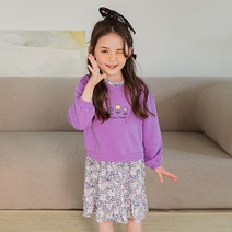 릴리푸리 여아용 해피플라워 원피스