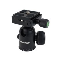 파라그랩 카메라 360도 볼헤드 패닝 퀵플레이트 볼마운트, 1개, PBM5K