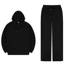 그라픽 무지 후드티와이드세트 PUG_0002