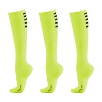 펠레트리코 올스포츠 컴프레션 삭스 3세트, 네온옐로우