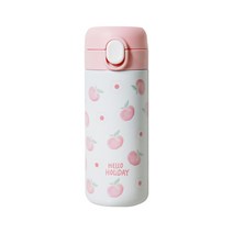 뮤티드 후르츠 보온보냉병, 복숭아, 350ml