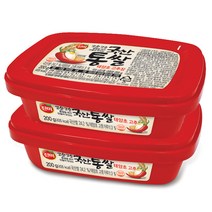 진미 통쌀 태양초고추장, 200g, 2개
