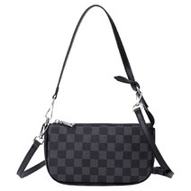 컴리 모던 체크 데일리 숄더 앤 크로스백 PK424