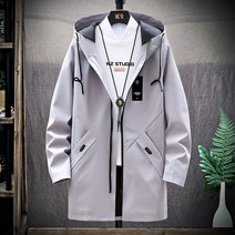 마켓A 남성용 미들 후드 자켓