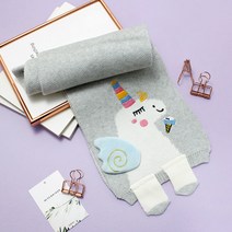 비단길 아동용 모보 유니콘 머플러 목도리