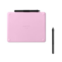와콤 인튜어스 블루투스 타블렛 중형 CTL-6100WL + 4K펜 세트, 베리핑크(타블렛), 블랙(펜), 타블렛(CTL-6100WL/P0), 펜(LP-1100)