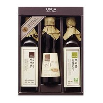 ORGA 참기름 간장 선물세트 1호, 1세트
