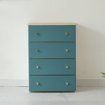 보노하우스 벨르 와이드 4단 서랍장, 네이비