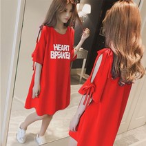 오프 숄더 레이스 업 티셔츠 LL20