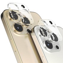 로랜텍 카메라 렌즈 풀커버 강화유리 휴대폰 보호필름 2p 세트, 1세트