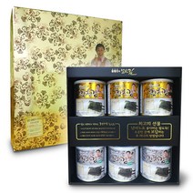 광천김 캔김 선물세트 12호 + 쇼핑백, 5세트