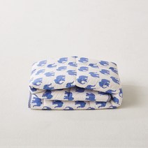 아동용 엘레퐁 워싱 차렵이불, Vista blue