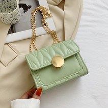 JCP 모던 지그재그 퀼팅 메신저백