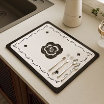 언헤브 러블리 디자인 식기 건조 매트 1단, E 스타일5