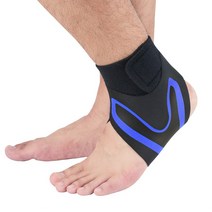알럽핏 라이트 스포츠 발목 보호대 왼발 블루, 1개