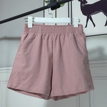 여성용 올룸 밴딩 면마소재 루즈핏 여름 신형 반바지