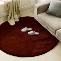 마일드 터치 극세사 러그 원형