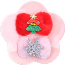 메르시밴드 여아용 그린트리 에코퍼 집게핀 2종 세트