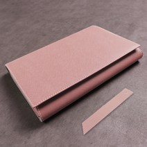 아바 사피아노 오픈형 북커버 XS, 베이비 핑크(북커버), 랜덤발송(북마크), 1개