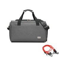 앤티스 오토바이 리어백 + 로프 세트, 그레이(백)