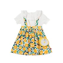 오즈키즈 여아용 버터컵플라워 원피스