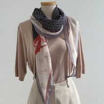 바비수 다이아 힐른H 벨트 스카프