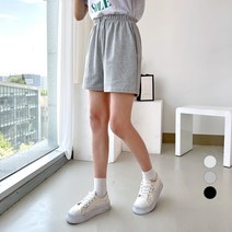 세컨그라운드 여성용 트레이닝 밴딩 숏 팬츠