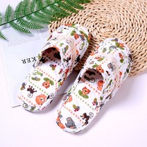 BOFO 이중바닥 더블쿠션 퀼트 실내화 5세트, 03 동물원