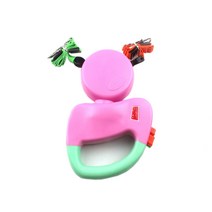 강아지 자동 더블리드줄, 핑크