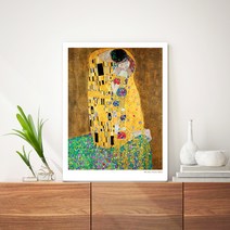 오홀리브 접이식 액자테이블 중 72 x 48 x 27 cm, 구스타프 클림트