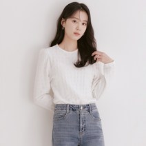 로엠 여성용 소재변형 퍼프 티셔츠