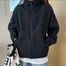 여성용 멜즈이 바스락 크롭 점퍼