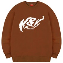 몬스앤빌 연기글씨 기모 맨투맨 VMB_0018