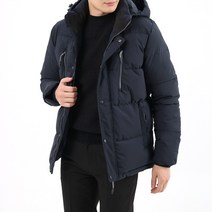 남성용 시티 중량 하이넥 패딩 점퍼 KAE223