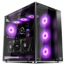 쓰리알시스템 AD450 미들타워 PC케이스, 블랙