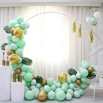 이자벨홈 생일파티 포토존 프로포즈풍선 개업식 행사 풍선세트, 그린, 1세트