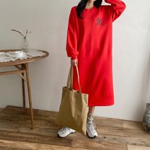후니네 리뉴얼 임산부 기모 원피스