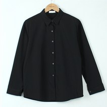 빼빼 여성용 톤다운 클래식 베이직 셔츠 블라우스