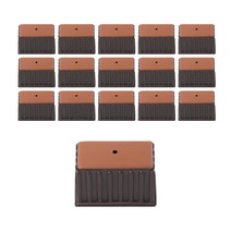 체어서퍼 의자발커버 직사각 S, 브라운, 16개