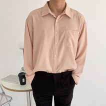 엠앤디 남성용 링클프리 세미루즈핏 카라셔츠