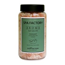스파팩토리 엘리건트 히말라야 핑크 아로마 바스솔트 입욕제 로즈, 600g, 1개
