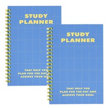 인디고 기본 4개월 학생 공시생 취준생 스터디 플래너 2p, 블루